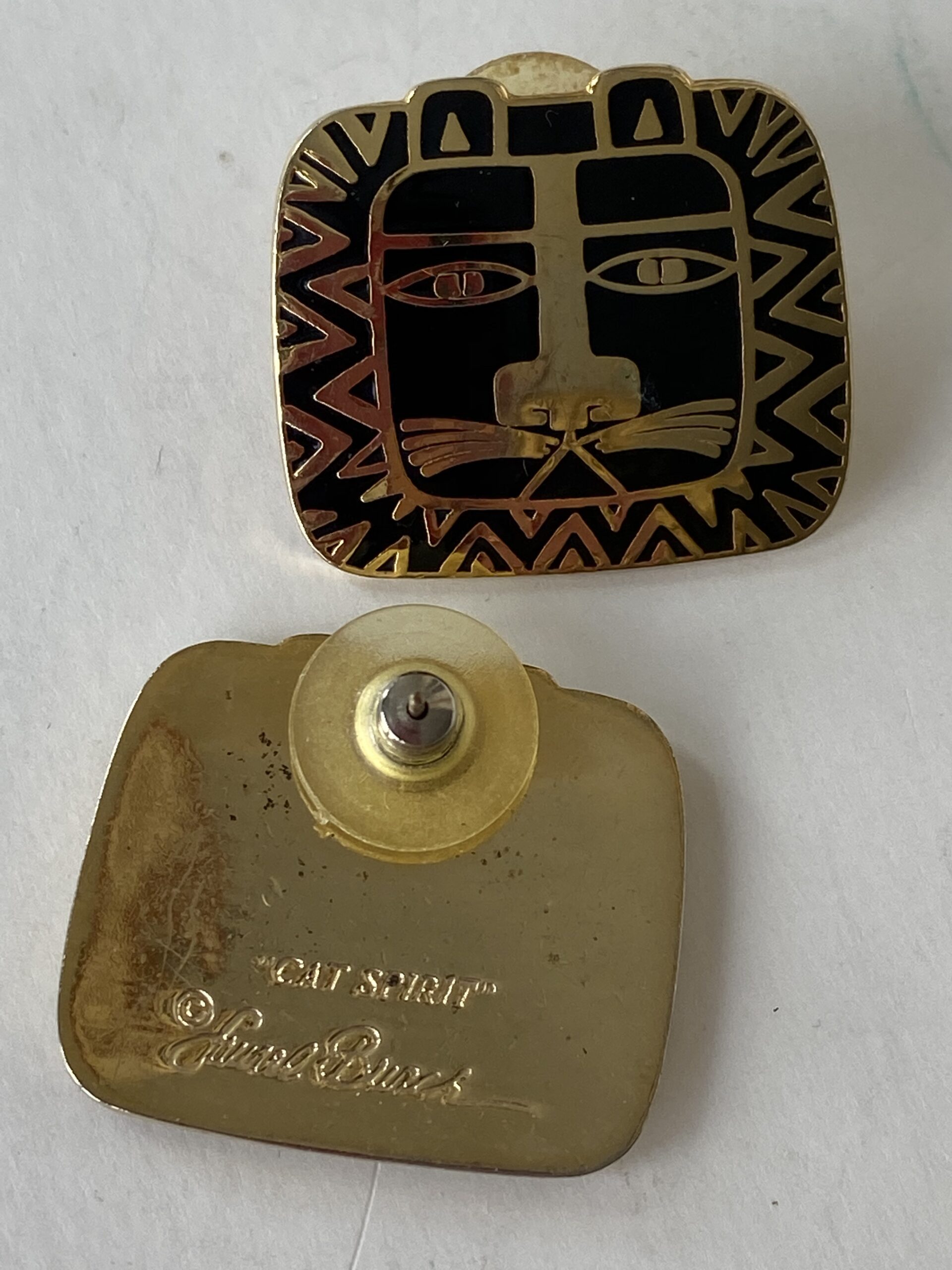 earrings-LaurelBurchLionFacePost_8964