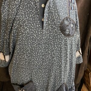 Upcycled Pickleball Womens Sport Shirt One of a kind