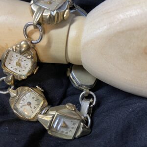 Vintage Upcycled watch bracelet 8"